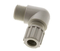 12x10mm & G1/2'' PP Elbow Compression Fitting with Male Threads 10 bar