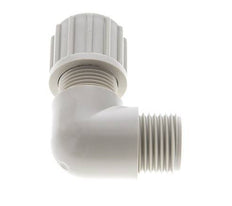 14x12mm & G1/2'' PP Elbow Compression Fitting with Male Threads 10 bar