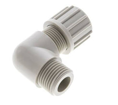 14x12mm & G1/2'' PP Elbow Compression Fitting with Male Threads 10 bar