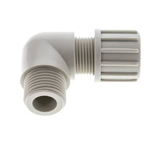 14x12mm & G1/2'' PP Elbow Compression Fitting with Male Threads 10 bar
