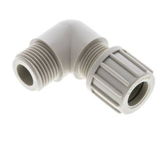 14x12mm & G1/2'' PP Elbow Compression Fitting with Male Threads 10 bar