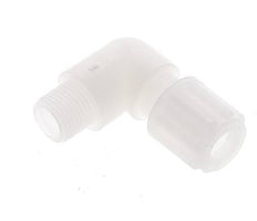 6x4mm & G1/8'' PVDF Elbow Compression Fitting with Male Threads 10 bar