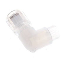 6x4mm & G1/8'' PFA Elbow Cutting Fitting with Male Threads 10 bar