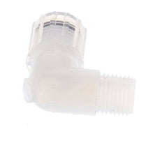 8x6mm & G1/4'' PFA Elbow Cutting Fitting with Male Threads 10 bar