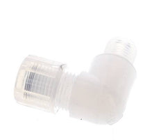 10x8mm & G1/4'' PFA Elbow Cutting Fitting with Male Threads 10 bar