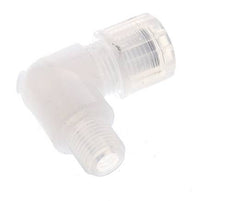 10x8mm & G1/4'' PFA Elbow Cutting Fitting with Male Threads 10 bar