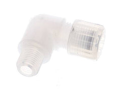 10x8mm & G1/4'' PFA Elbow Cutting Fitting with Male Threads 10 bar