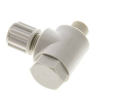 6x4mm & G1/8'' PP Elbow Compression Fitting with Male Threads with Banjo Bolt 10 bar
