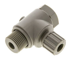 10x8mm & G1/2'' PP Elbow Compression Fitting with Male Threads with Banjo Bolt 10 bar