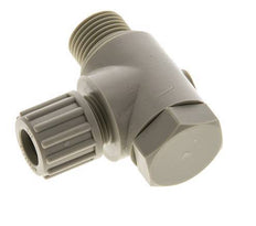 12x10mm & G1/2'' PP Elbow Compression Fitting with Male Threads with Banjo Bolt 10 bar