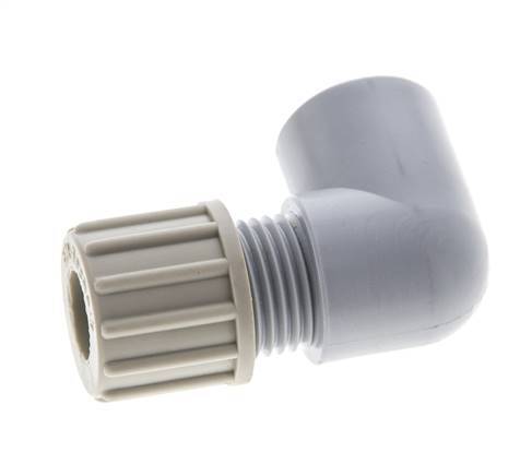 10x8mm & G1/4'' PA Elbow Compression Fitting with Female Threads 10 bar