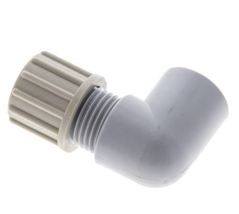10x8mm & G1/4'' PA Elbow Compression Fitting with Female Threads 10 bar