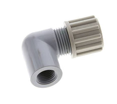 12x10mm & G1/4'' PA Elbow Compression Fitting with Female Threads 10 bar