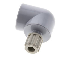 6x4mm & G3/8'' PA Elbow Compression Fitting with Female Threads 10 bar [2 Pieces]