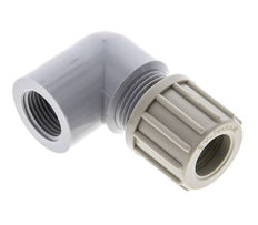 14x12mm & G3/8'' PA Elbow Compression Fitting with Female Threads 10 bar