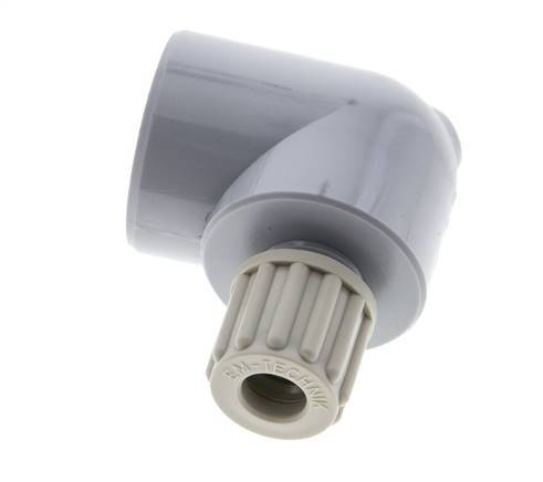 8x6mm & G1/2'' PA Elbow Compression Fitting with Female Threads 10 bar