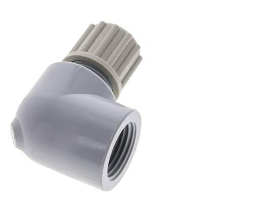 12x10mm & G1/2'' PA Elbow Compression Fitting with Female Threads 10 bar