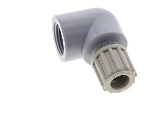 12x10mm & G1/2'' PA Elbow Compression Fitting with Female Threads 10 bar
