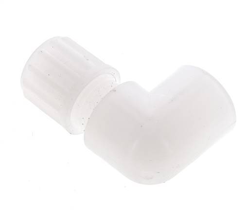 14x12mm & G1/4'' PVDF Elbow Compression Fitting with Female Threads 10 bar