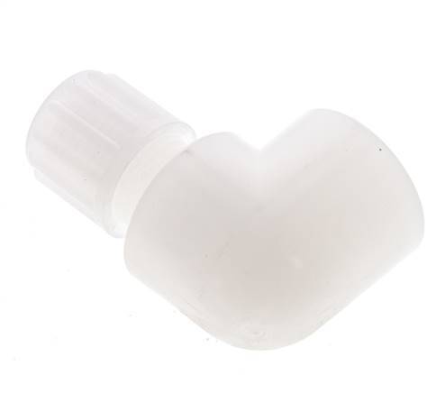 6x4mm & G1/2'' PVDF Elbow Compression Fitting with Female Threads 10 bar