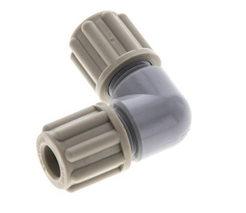 6x4mm PA Elbow Compression Fitting 10 bar [5 Pieces]