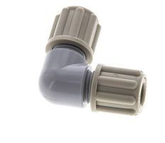 6x4mm PA Elbow Compression Fitting 10 bar [5 Pieces]