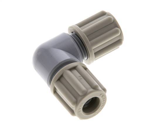 6x4mm PA Elbow Compression Fitting 10 bar [5 Pieces]