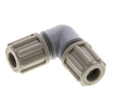 6x4mm PA Elbow Compression Fitting 10 bar [5 Pieces]