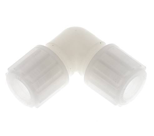 12x10mm PVDF Elbow Compression Fitting 10 bar
