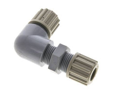 12x9mm PA Codo Compresión Racor Pasamuros 10 bar