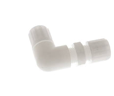 8x6mm PVDF Elbow Compression Fitting Bulkhead 10 bar