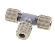 Accesorio de compresión en T de PA 8x6mm 10 bar [2 piezas]