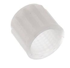 8x6mm (M14x1.5) PVDF Union Nut Knurled [5 Pieces]
