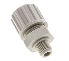 10x4mm & G1/8'' PP Straight Compression Fitting with Male Threads 10 bar PVC and PA