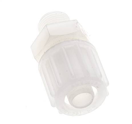 20x13mm & G3/8'' PVDF Straight Compression Fitting with Male Threads 10 bar PVC and PA