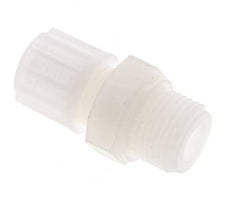 12x6mm & G1/2'' PVDF Straight Compression Fitting with Male Threads 10 bar PVC and PA