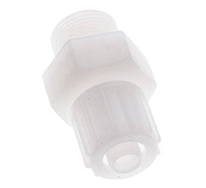 16x10mm & G3/4'' PVDF Straight Compression Fitting with Male Threads 10 bar PVC and PA