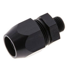 12x6mm & G1/8'' Aluminum Straight Compression Fitting with Male Threads 10 bar PVC and PA [2 Pieces]