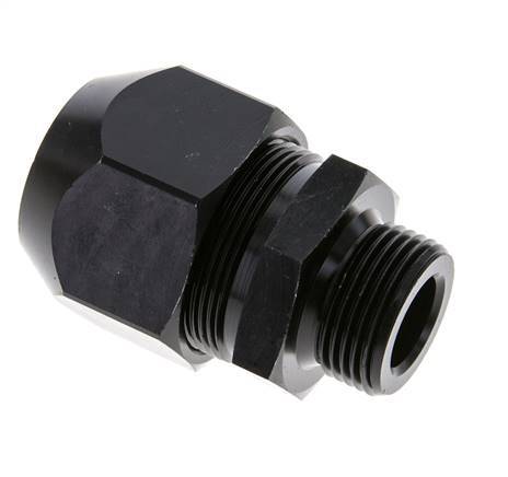 26x19mm & G3/4'' Aluminum Straight Compression Fitting with Male Threads 10 bar PVC and PA