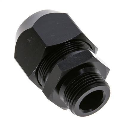 26x19mm & G3/4'' Aluminum Straight Compression Fitting with Male Threads 10 bar PVC and PA