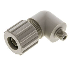 15x9mm & G1/8'' PP Elbow Compression Fitting with Male Threads 10 bar PVC and PA