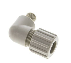 15x9mm & G1/4'' PP Elbow Compression Fitting with Male Threads 10 bar PVC and PA