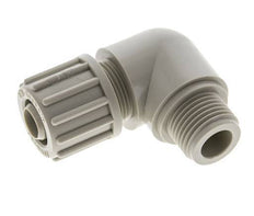 16x10mm & G1/2'' PP Elbow Compression Fitting with Male Threads 10 bar PVC and PA