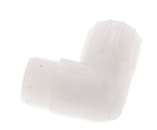 15x9mm & G3/4'' PVDF Elbow Compression Fitting with Male Threads 10 bar PVC and PA