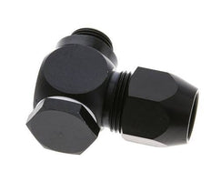 16x10mm & G3/8'' Aluminum Elbow Compression Fitting with Male Threads 10 bar PVC and PA