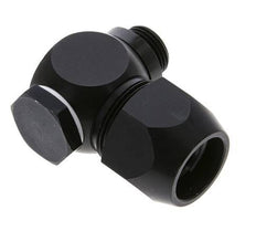 20x13mm & G3/8'' Aluminum Elbow Compression Fitting with Male Threads 10 bar PVC and PA