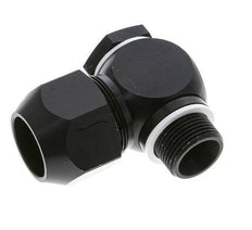 26x19mm & G3/4'' Aluminum Elbow Compression Fitting with Male Threads 10 bar PVC and PA