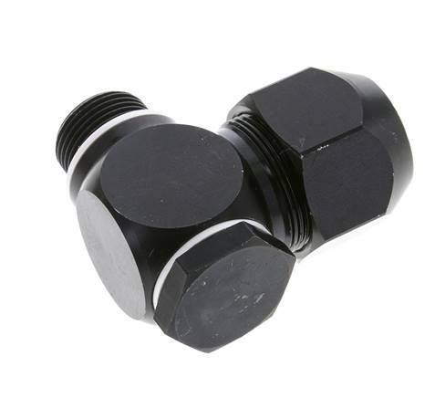26x19mm & G3/4'' Aluminum Elbow Compression Fitting with Male Threads 10 bar PVC and PA