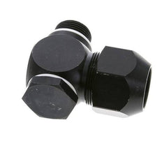 26x19mm & G3/4'' Aluminum Elbow Compression Fitting with Male Threads 10 bar PVC and PA