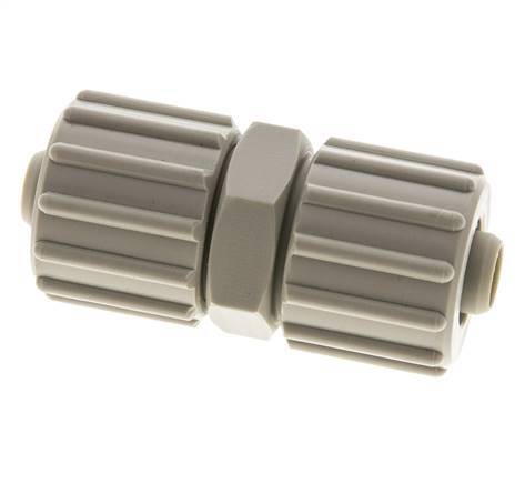 15x9mm PP Straight Compression Fitting 10 bar PVC and PA
